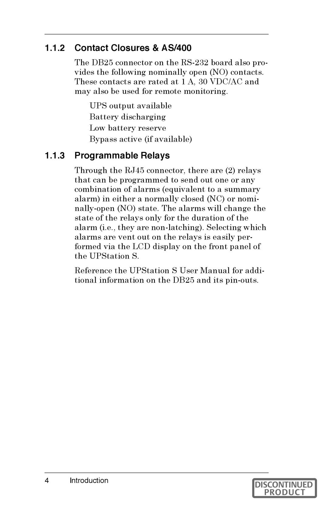 Liebert VCR232CR instruction manual ,  