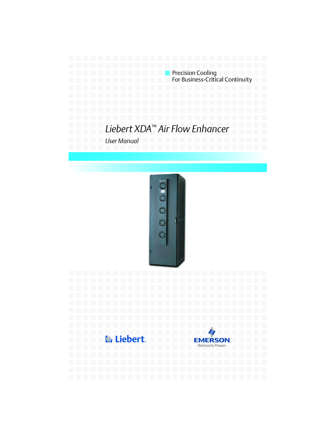 Liebert user manual Liebert XDA Air Flow Enhancer 