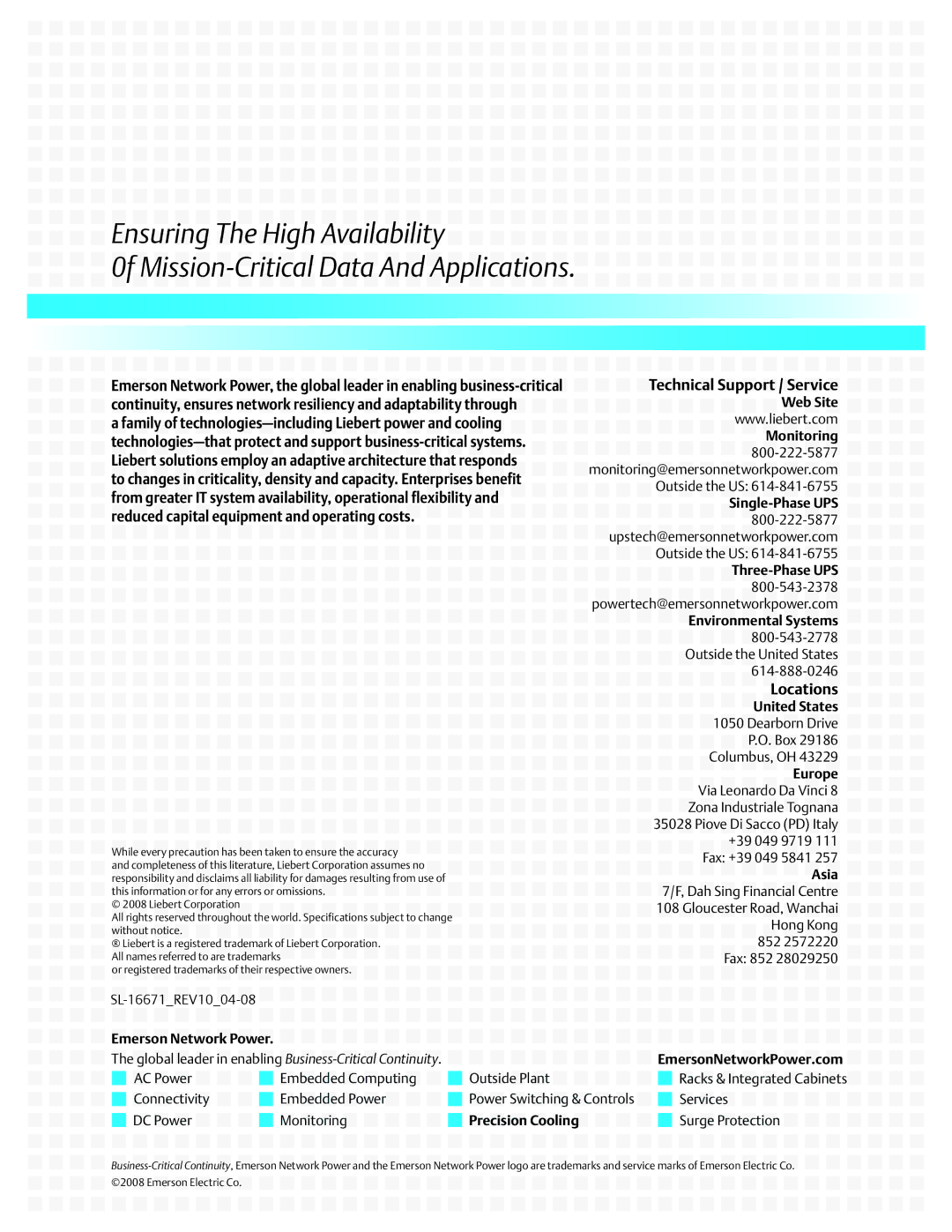 Liebert XDC user manual Ne t, Iti, Ti n, That, From 