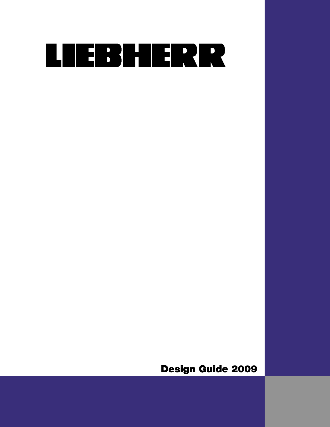 Liebherr 24, 48 manual Design Guide 