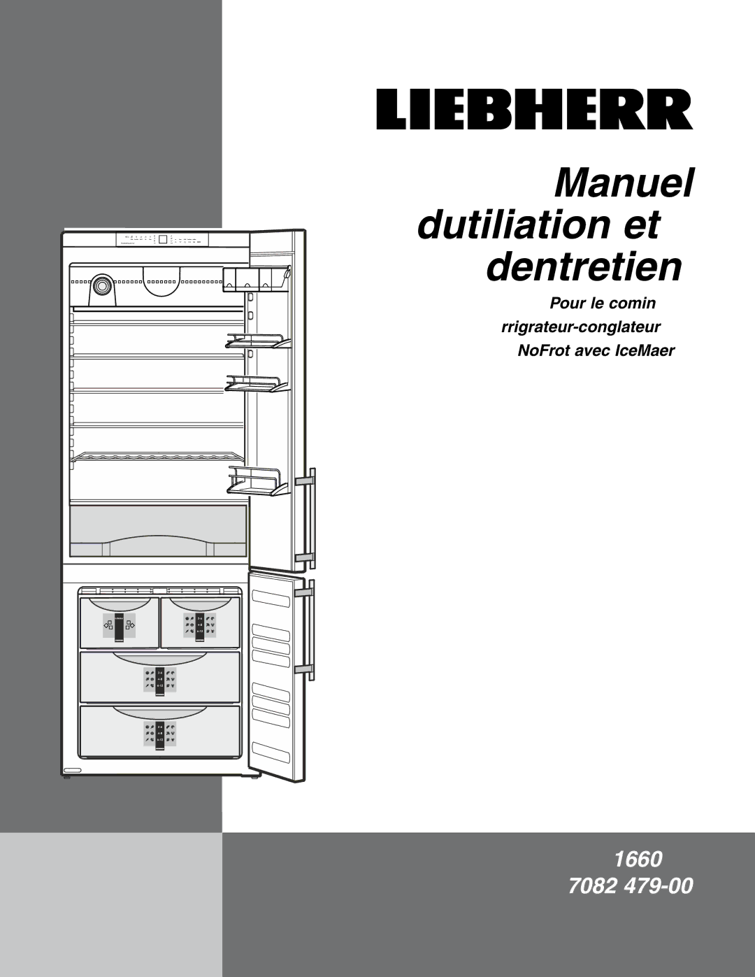 Liebherr CS1660 manuel dutilisation Manuel d’utilisation et d’entretien 