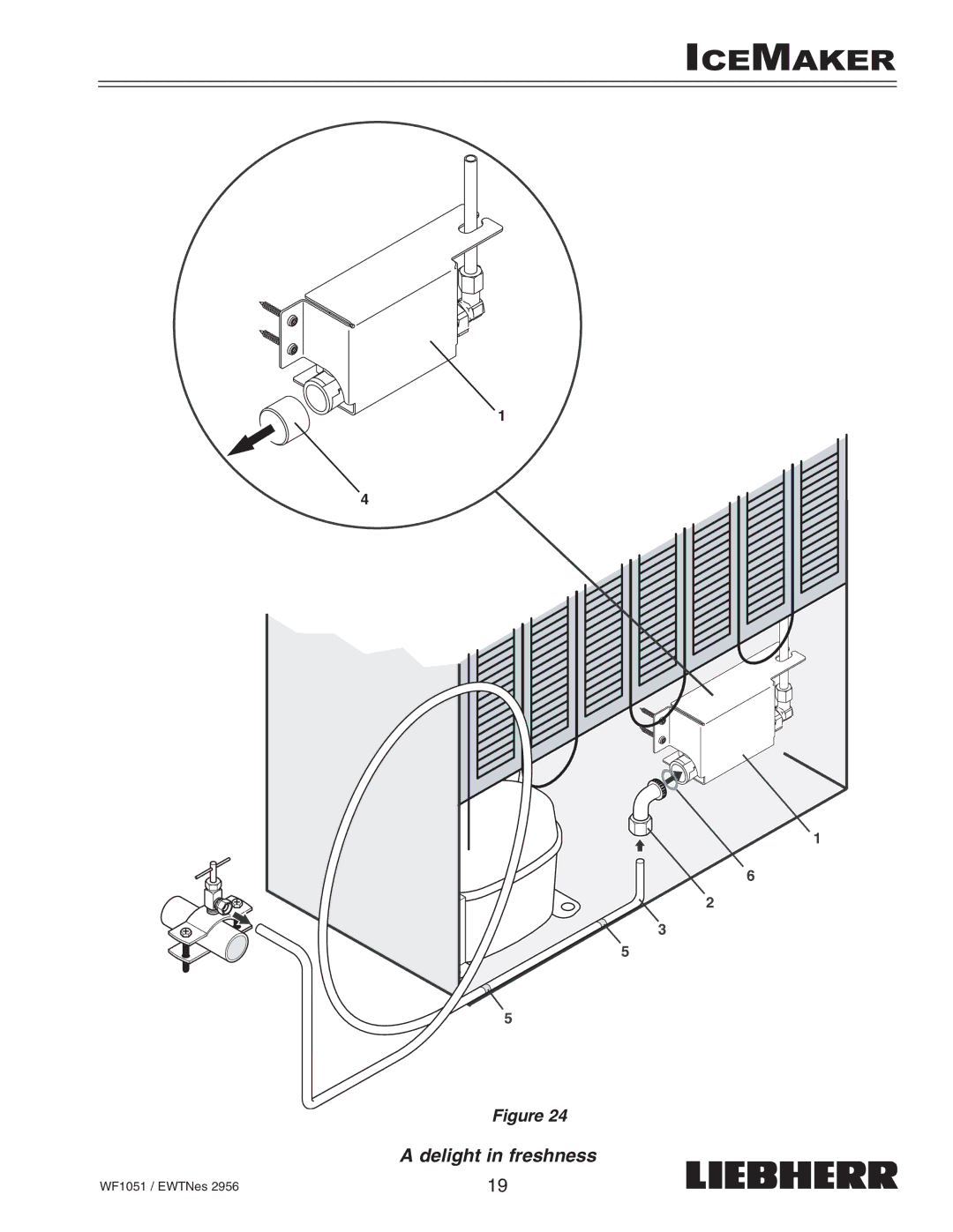 Liebherr EWTNes 2956 installation instructions Icemaker 