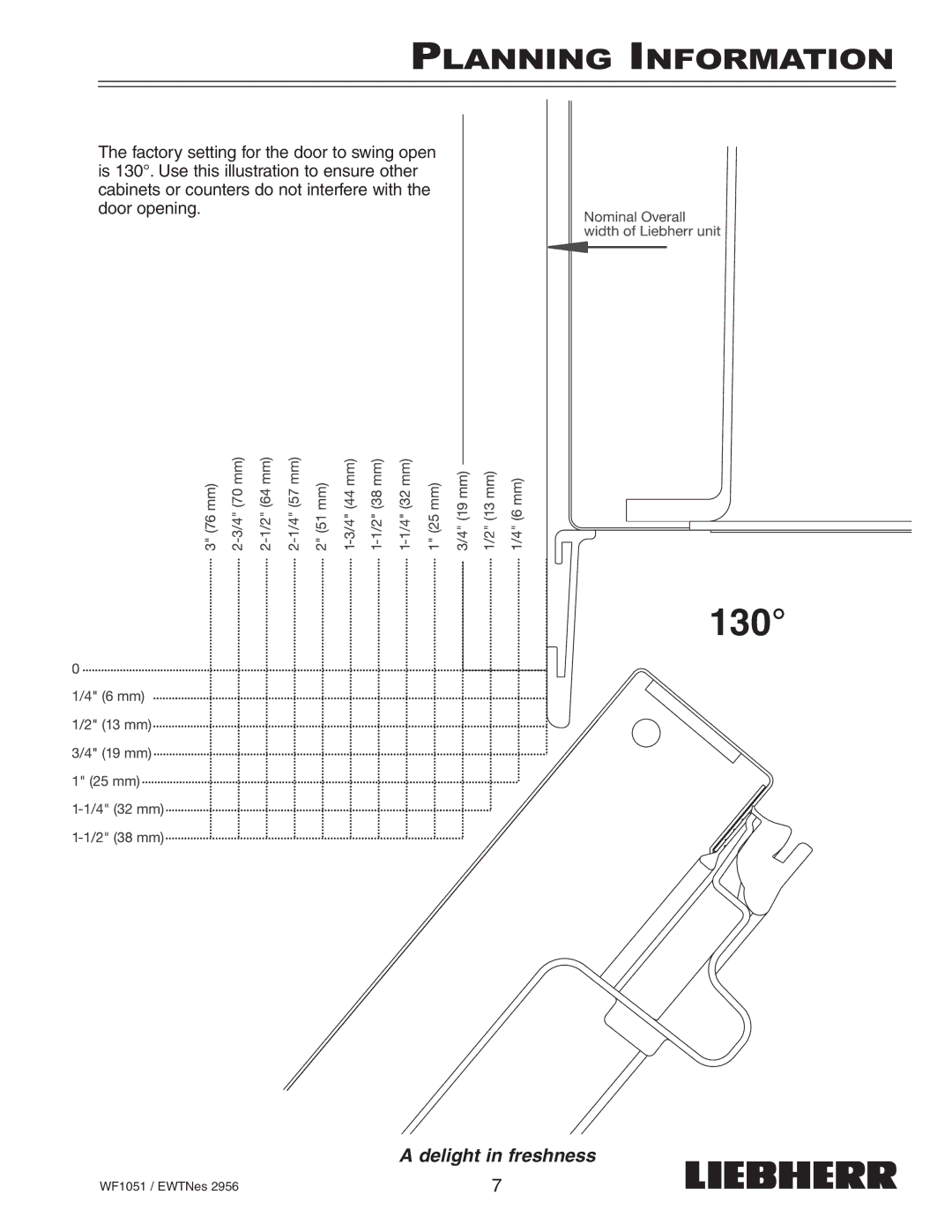 Liebherr EWTNes 2956 installation instructions 130 