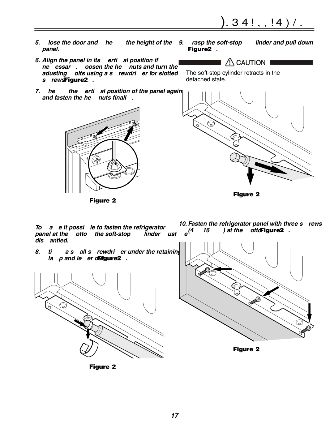 Liebherr HC 20 manual Screws Figure 