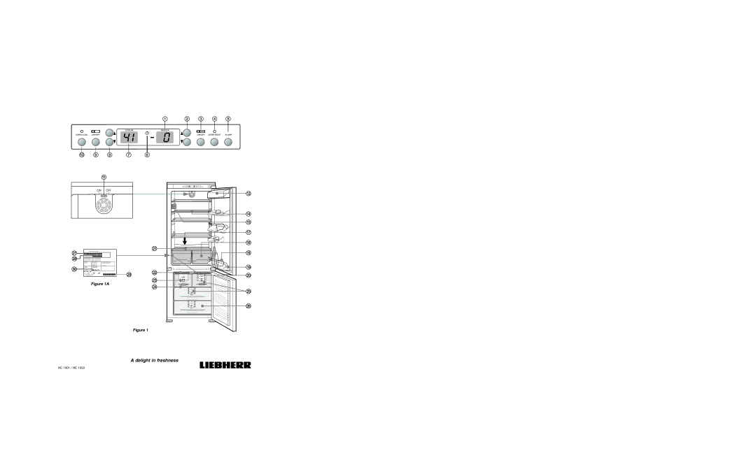 Liebherr HC1050, HC1001 installation manual Delight in freshness 