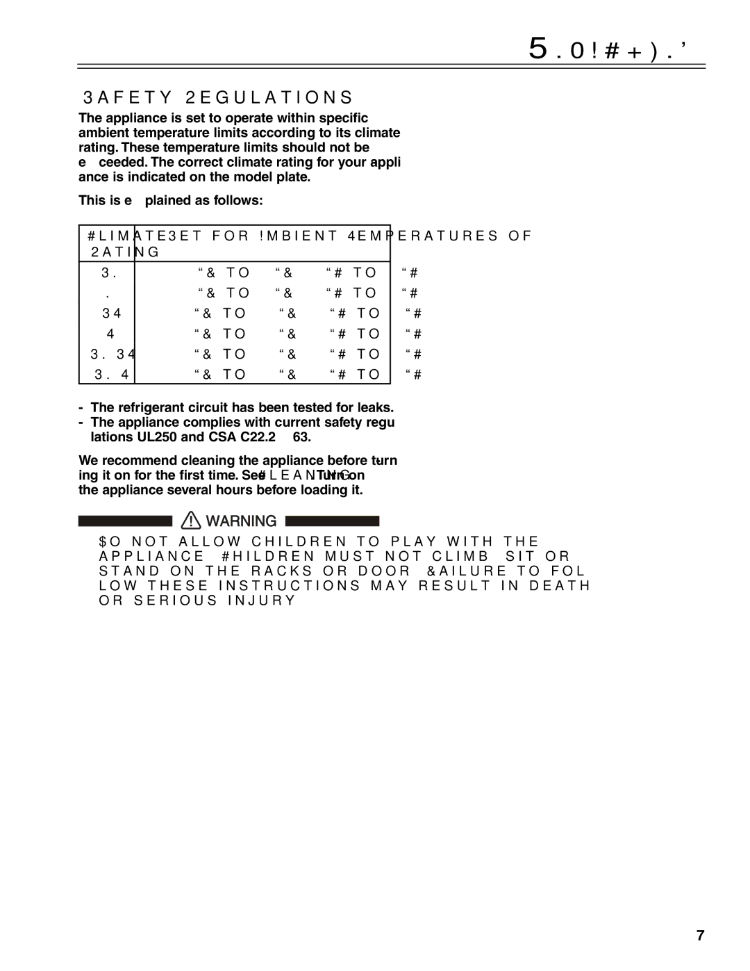 Liebherr RO500 manual Safety Regulations, Sn-T 