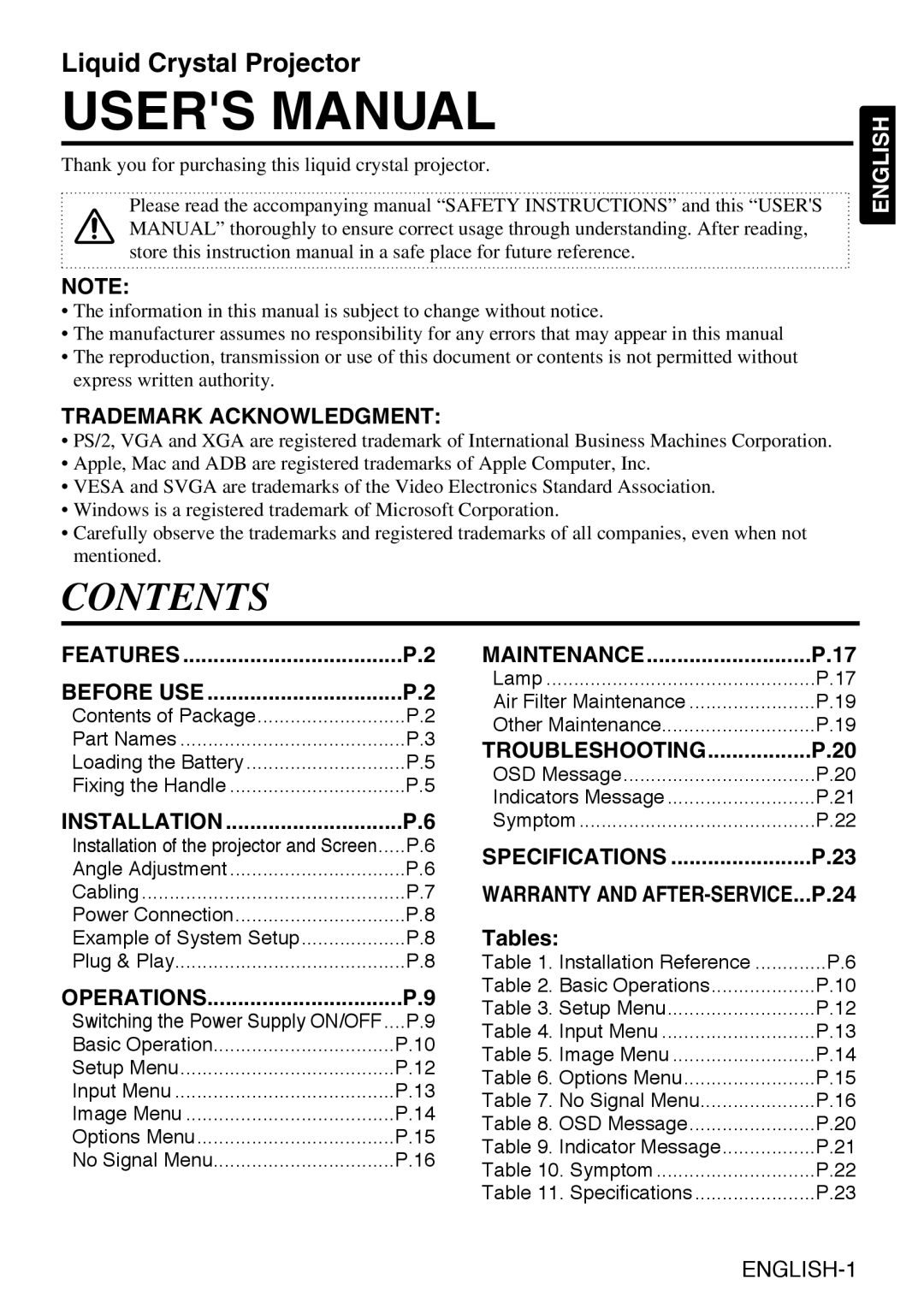 Liesegang dv335 user manual Contents 