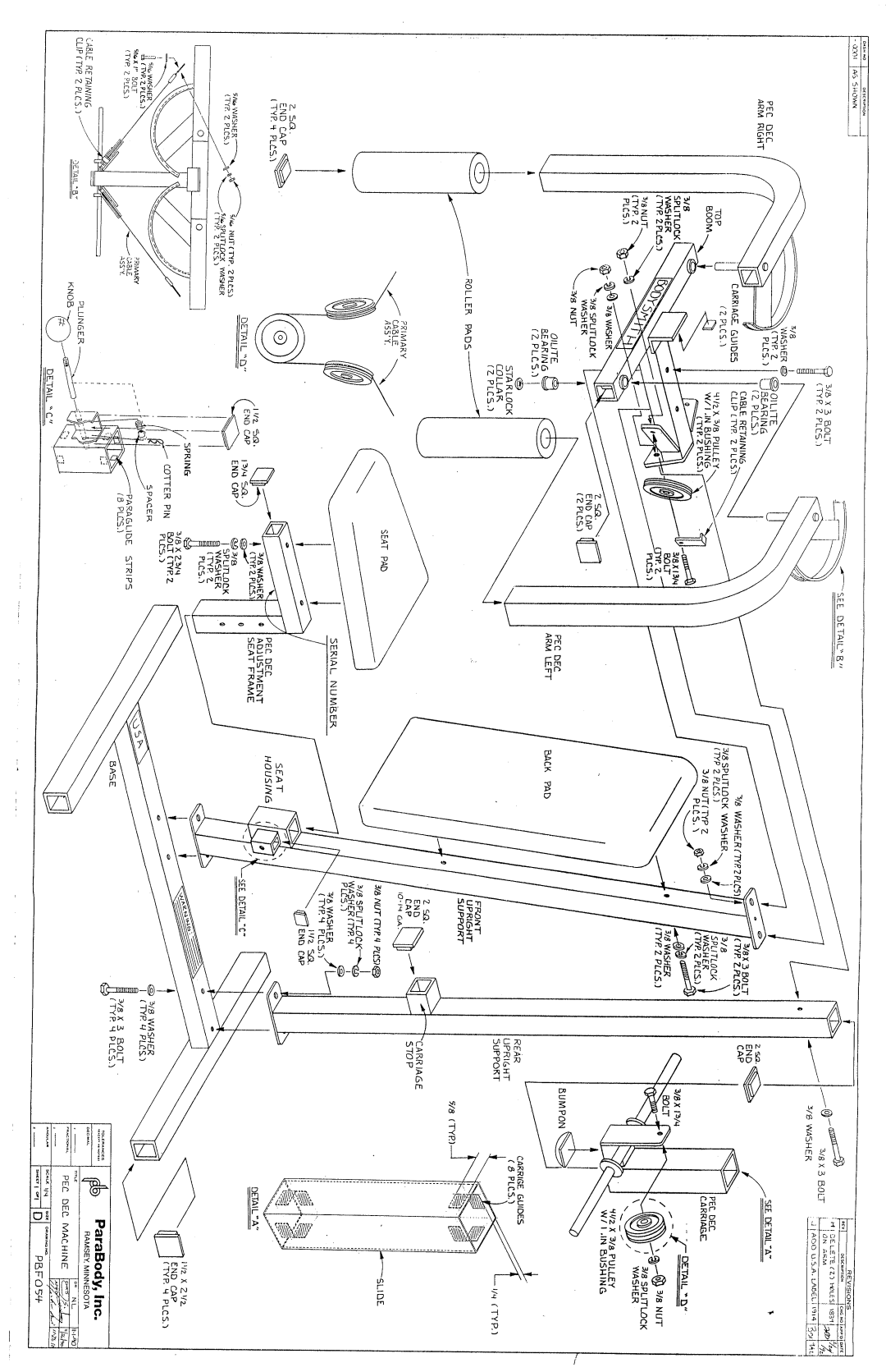 Life Fitness 054 manual 