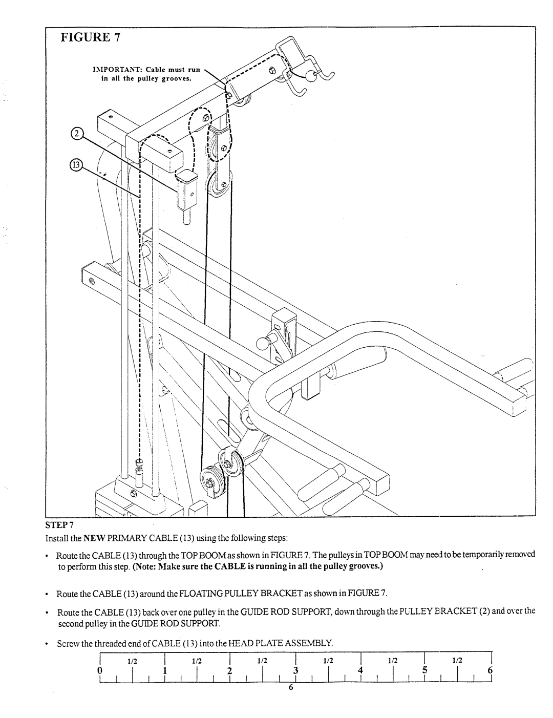 Life Fitness 360101 manual TEP7 