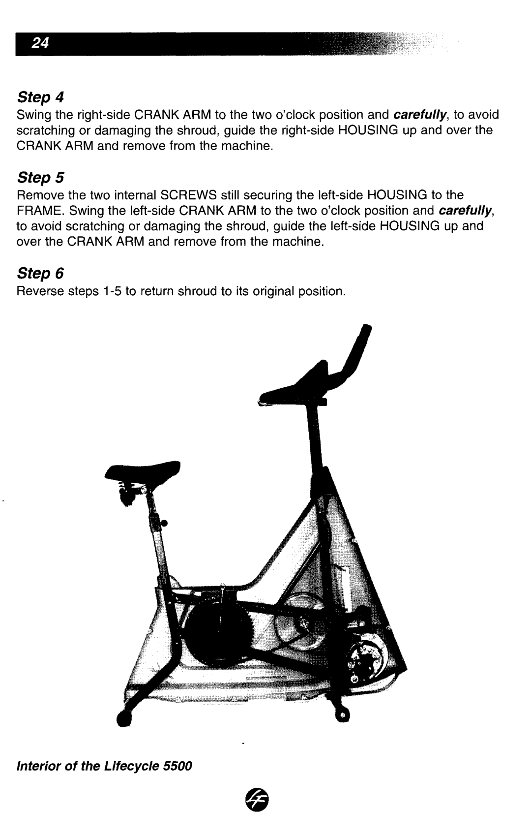 Life Fitness 5500 manual 