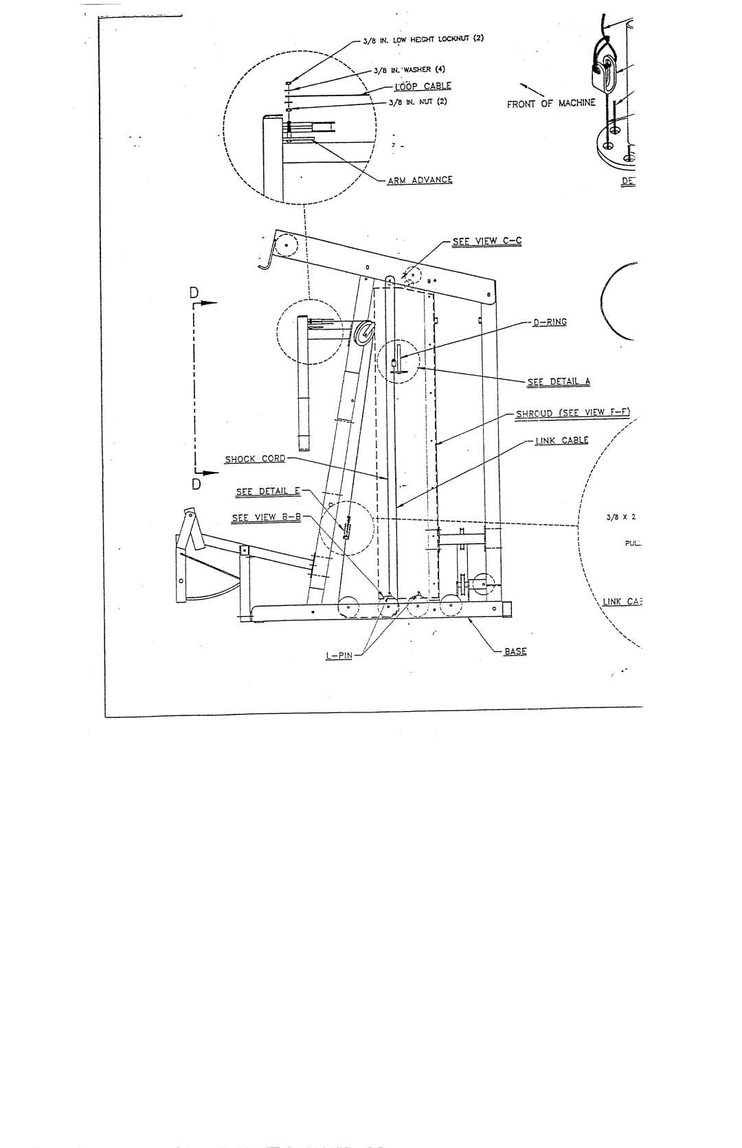 Life Fitness 701 manual See View C-C 