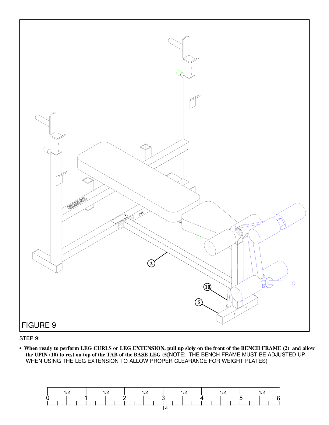 Life Fitness 807 manual Step 