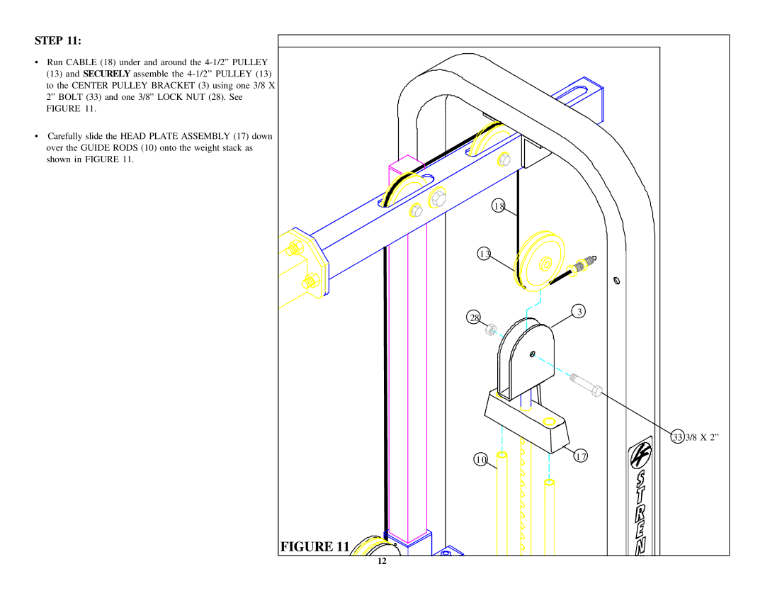 Life Fitness 8205 manual Step 