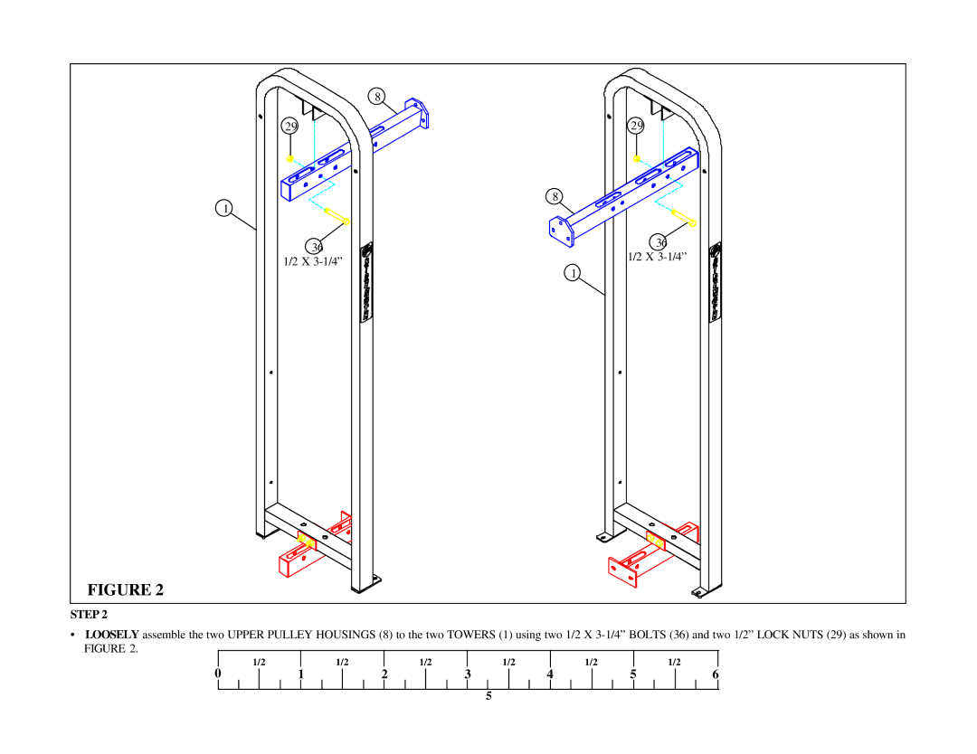 Life Fitness 8205 manual Step 