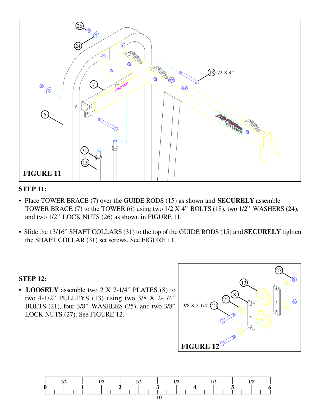 Life Fitness 8210 manual Step 