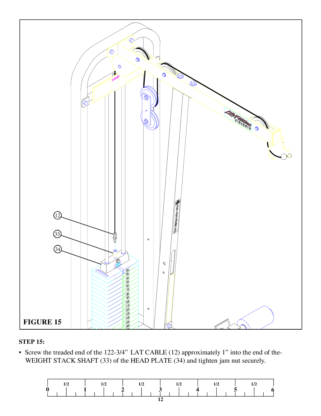 Life Fitness 8210 manual Step 