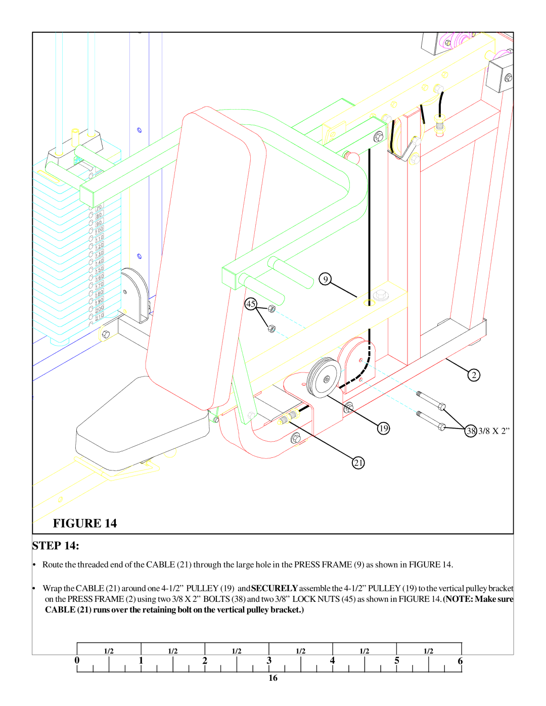 Life Fitness 8215 manual Step 