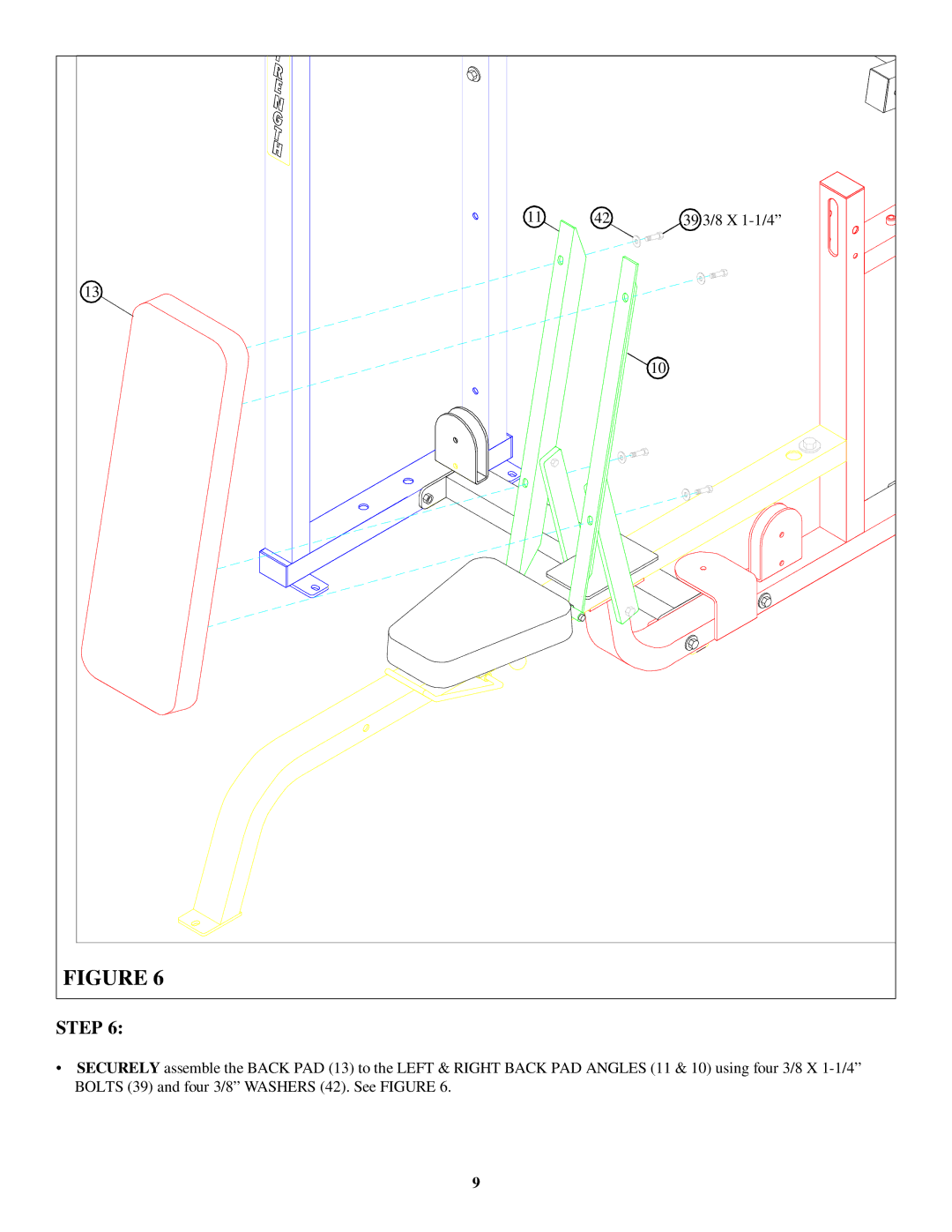 Life Fitness 8215 manual Step 