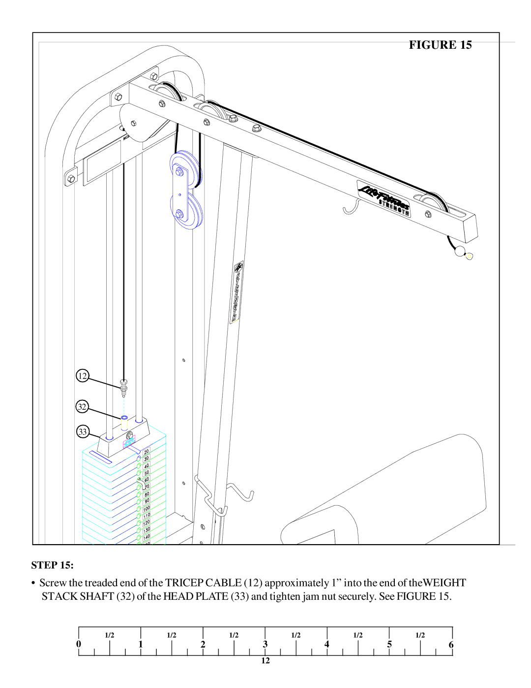 Life Fitness 8225 manual Step 