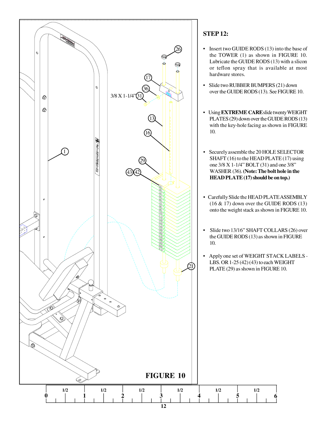 Life Fitness 8245102 manual Step 