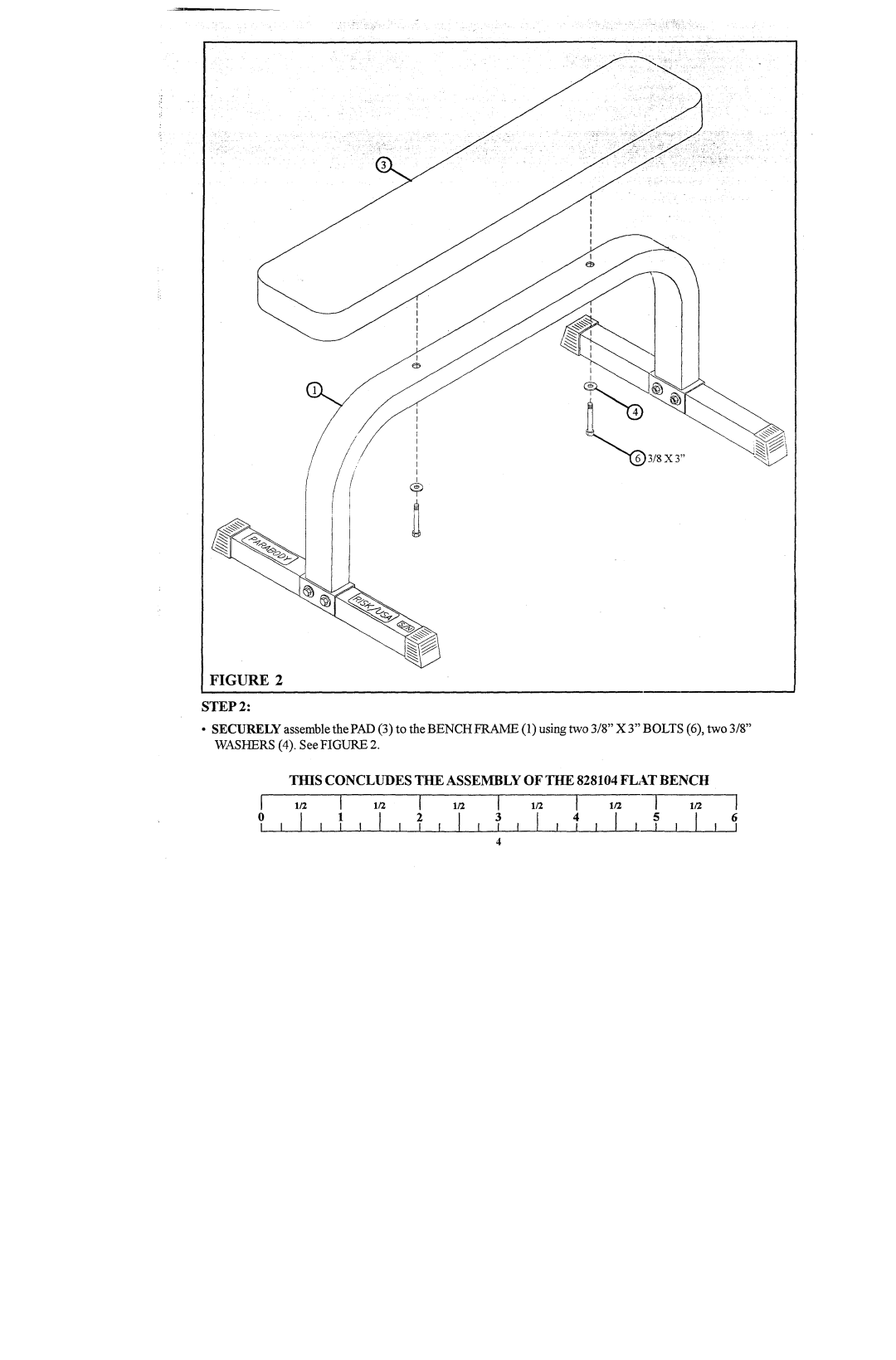 Life Fitness 828104 manual Step 