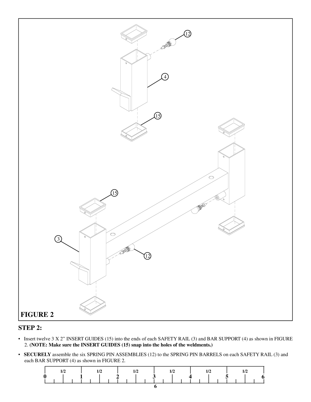 Life Fitness 843 manual Step 