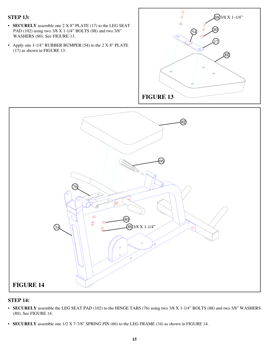 Life Fitness 849 manual Step 