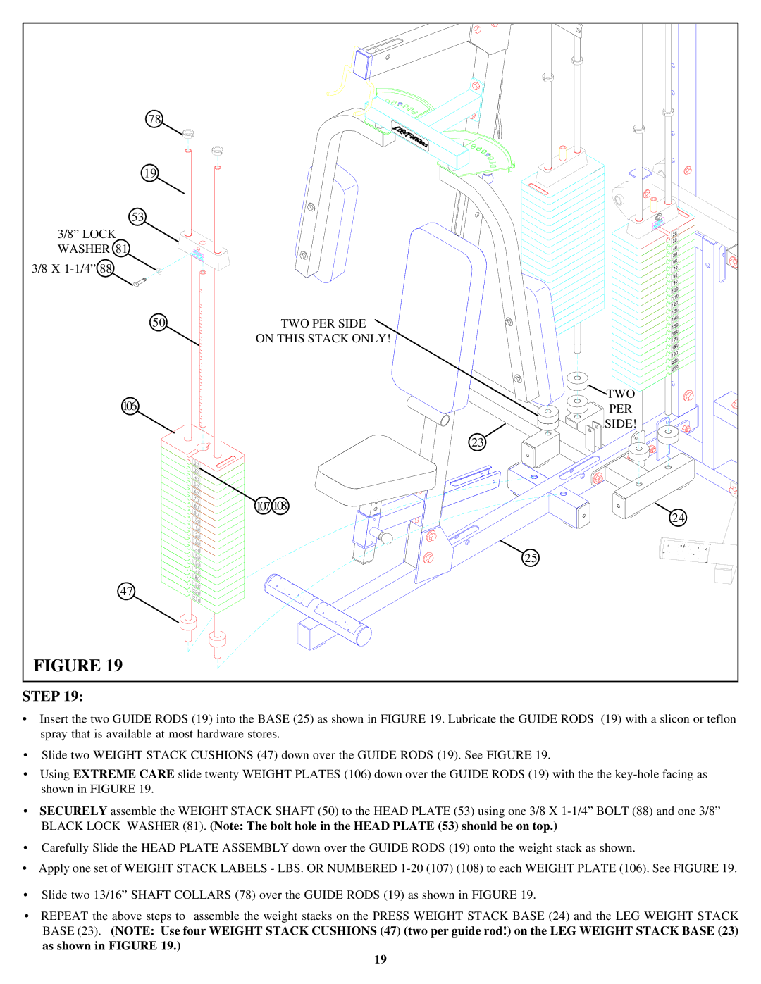 Life Fitness 849 manual As shown in Figure 