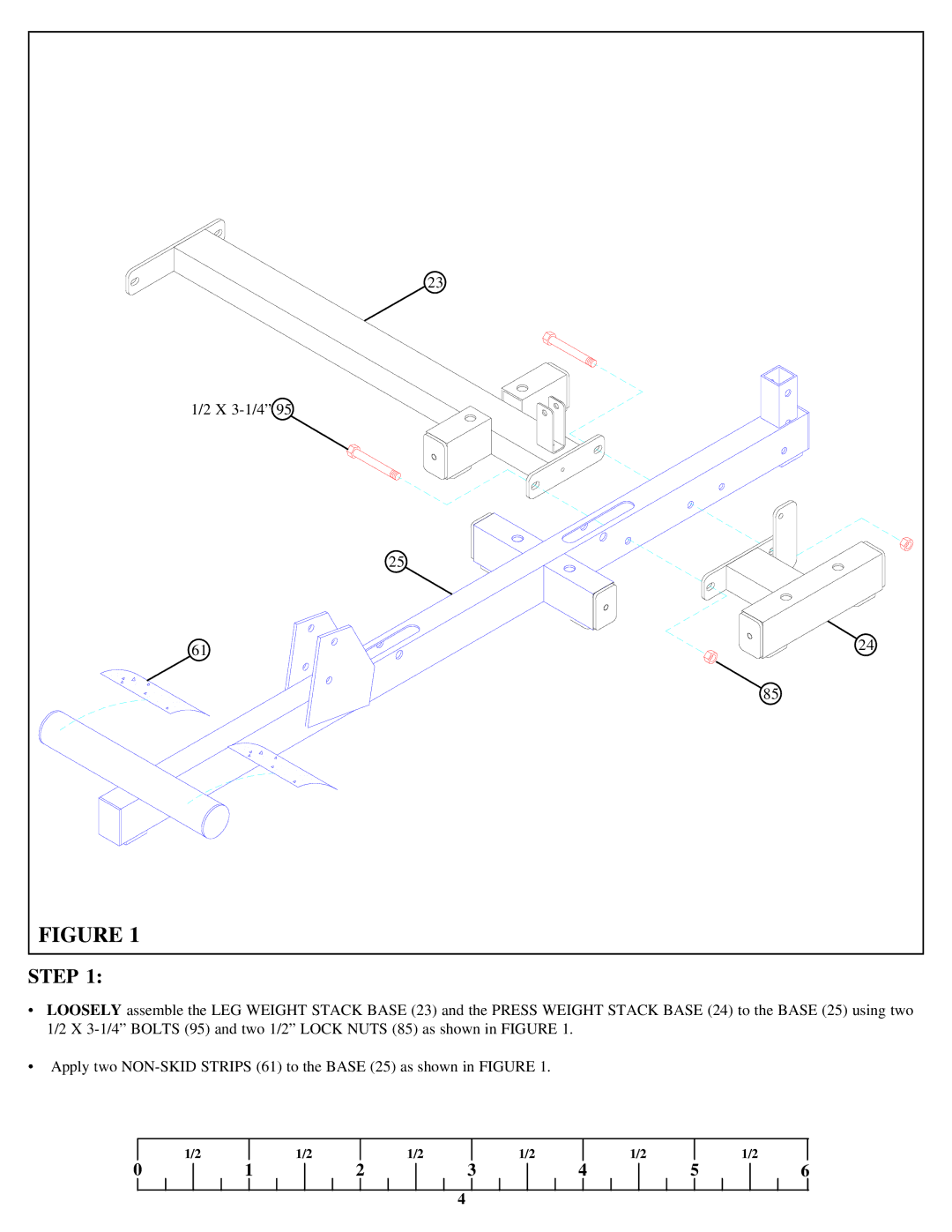 Life Fitness 849 manual Step 