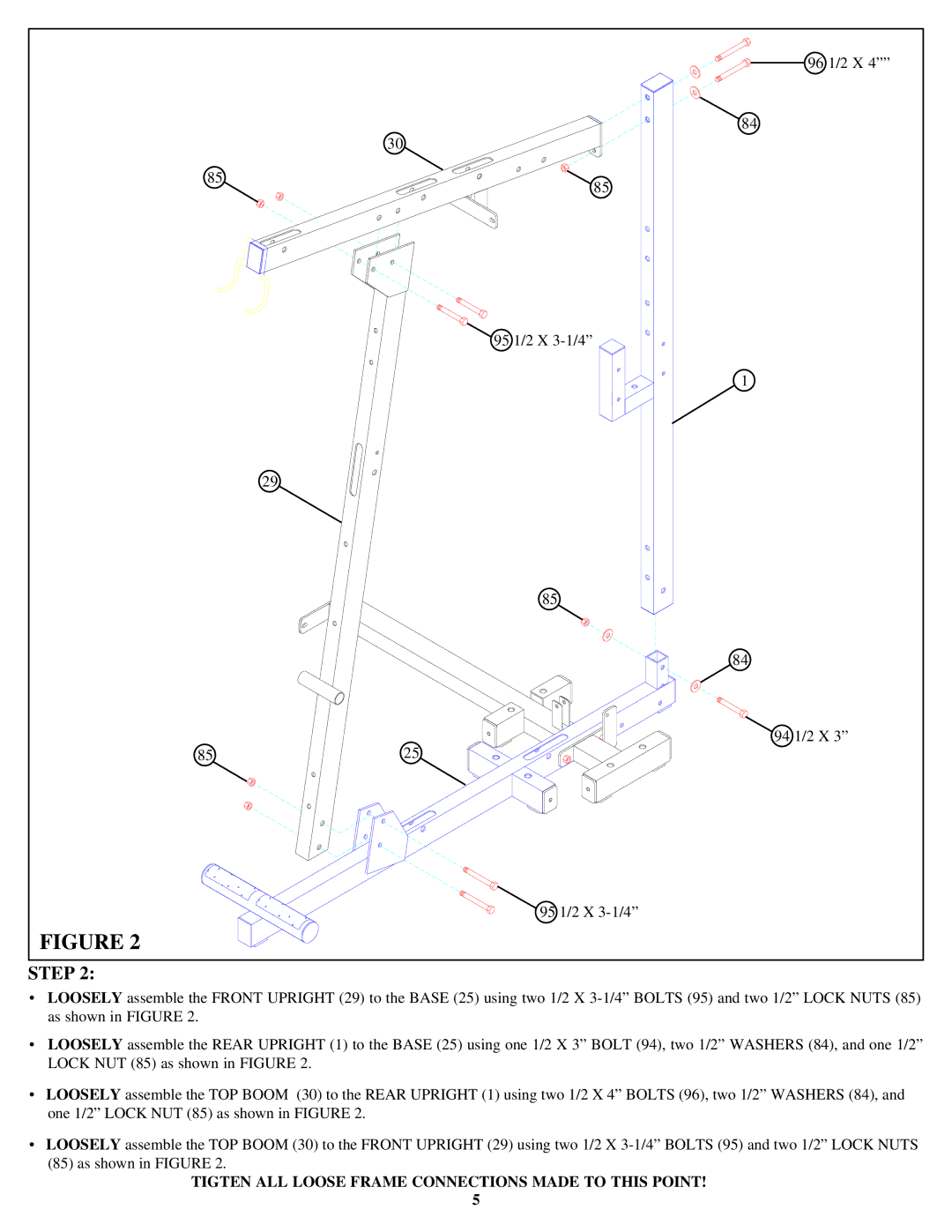 Life Fitness 849 manual Step 