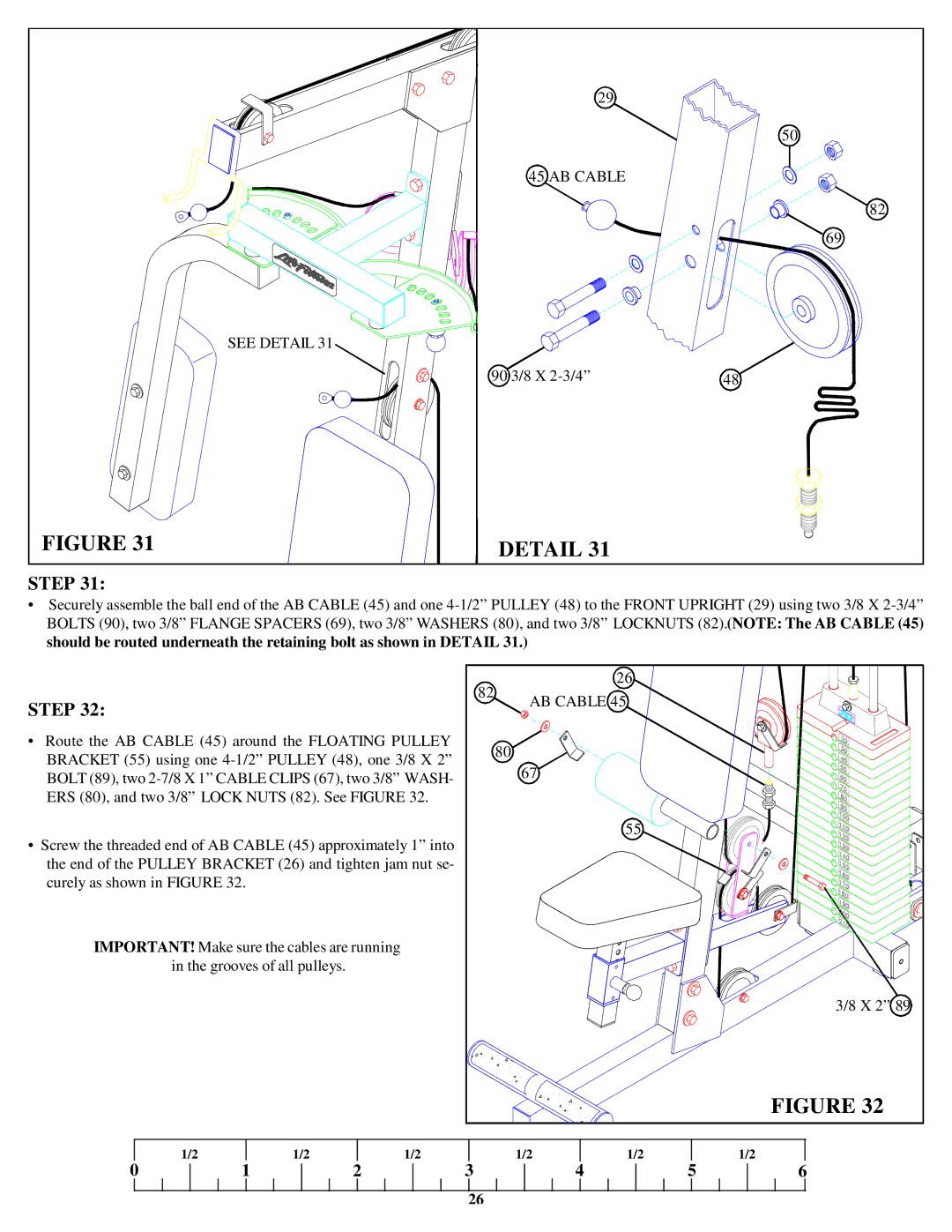 Life Fitness 8500 3 manual Detail 