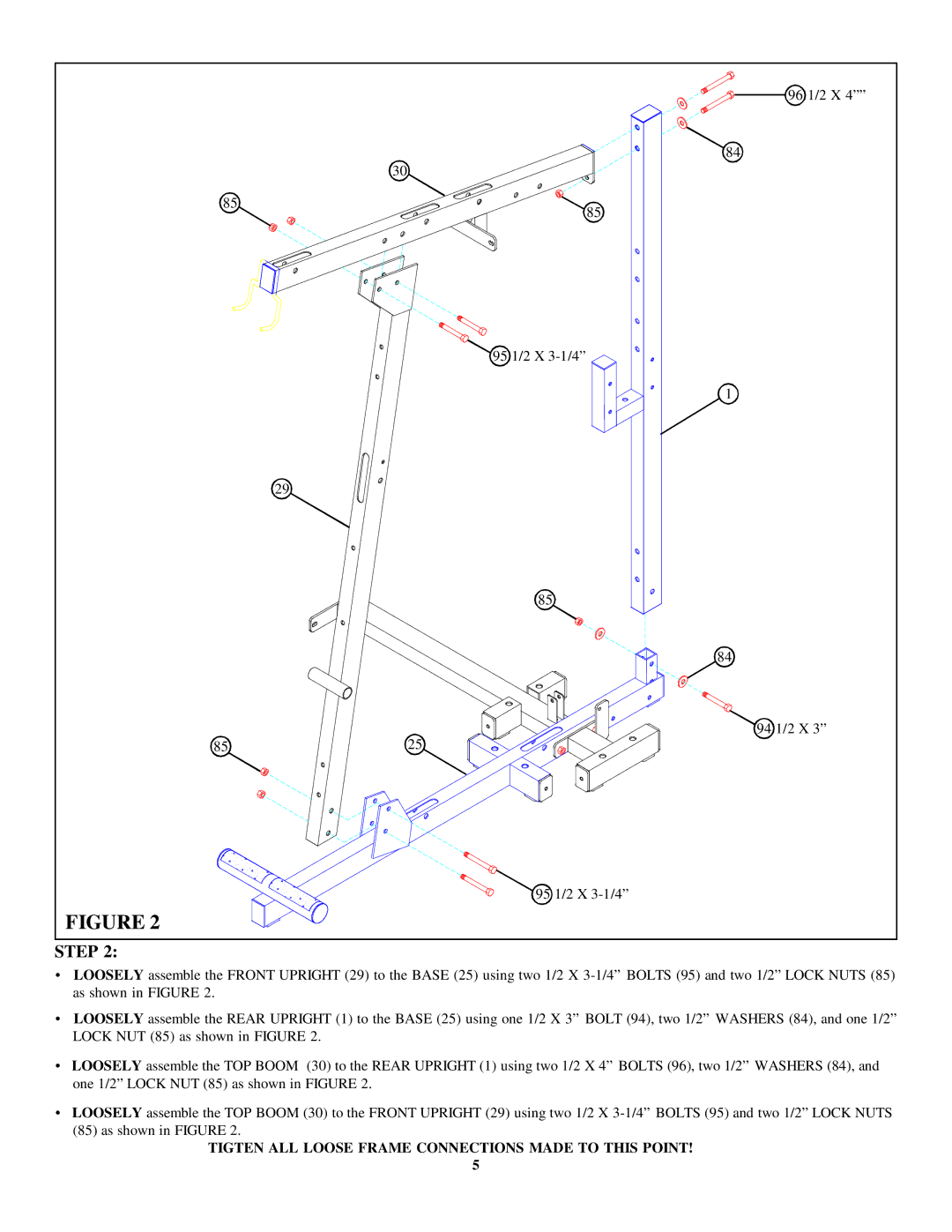 Life Fitness 8500 3 manual Step 