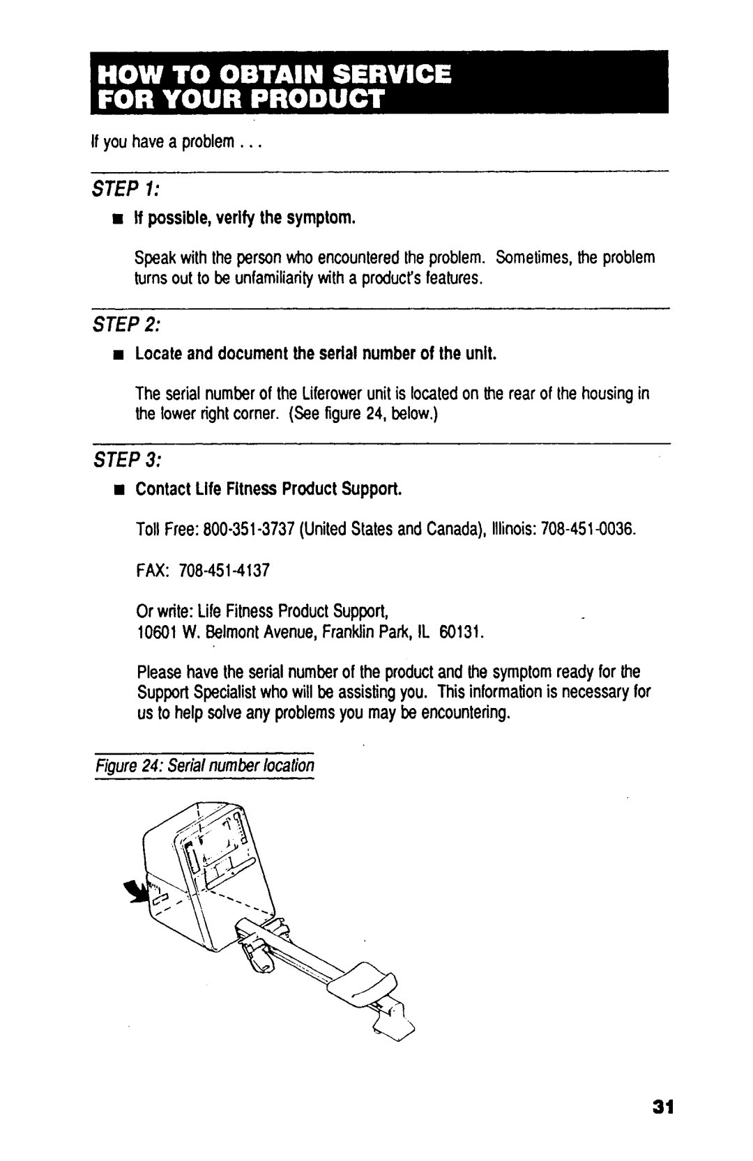 Life Fitness 8500 manual 