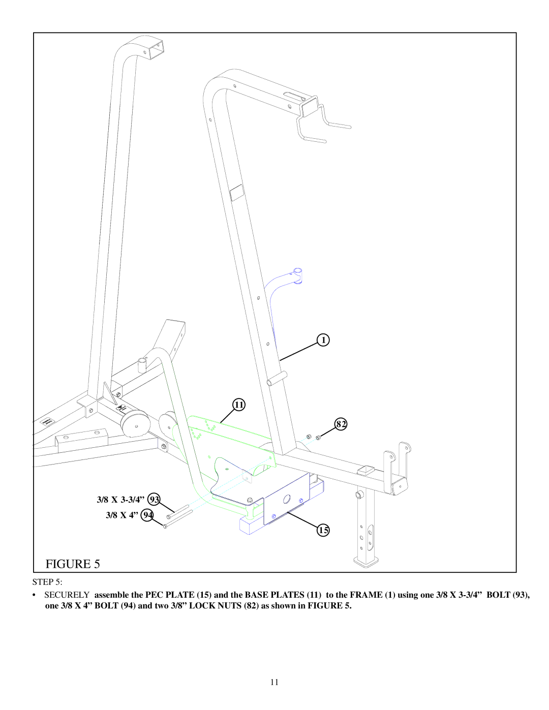 Life Fitness 880 manual X 3-3/4 