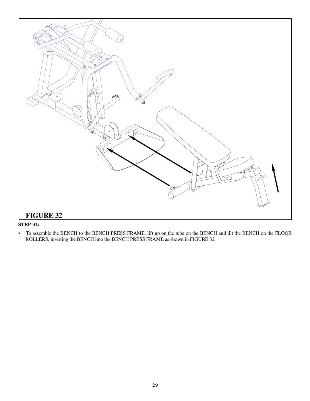 Life Fitness 880 manual Step 