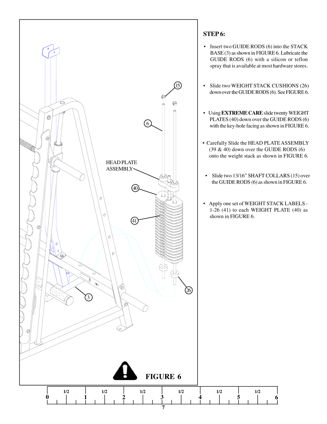 Life Fitness 889 manual Step 