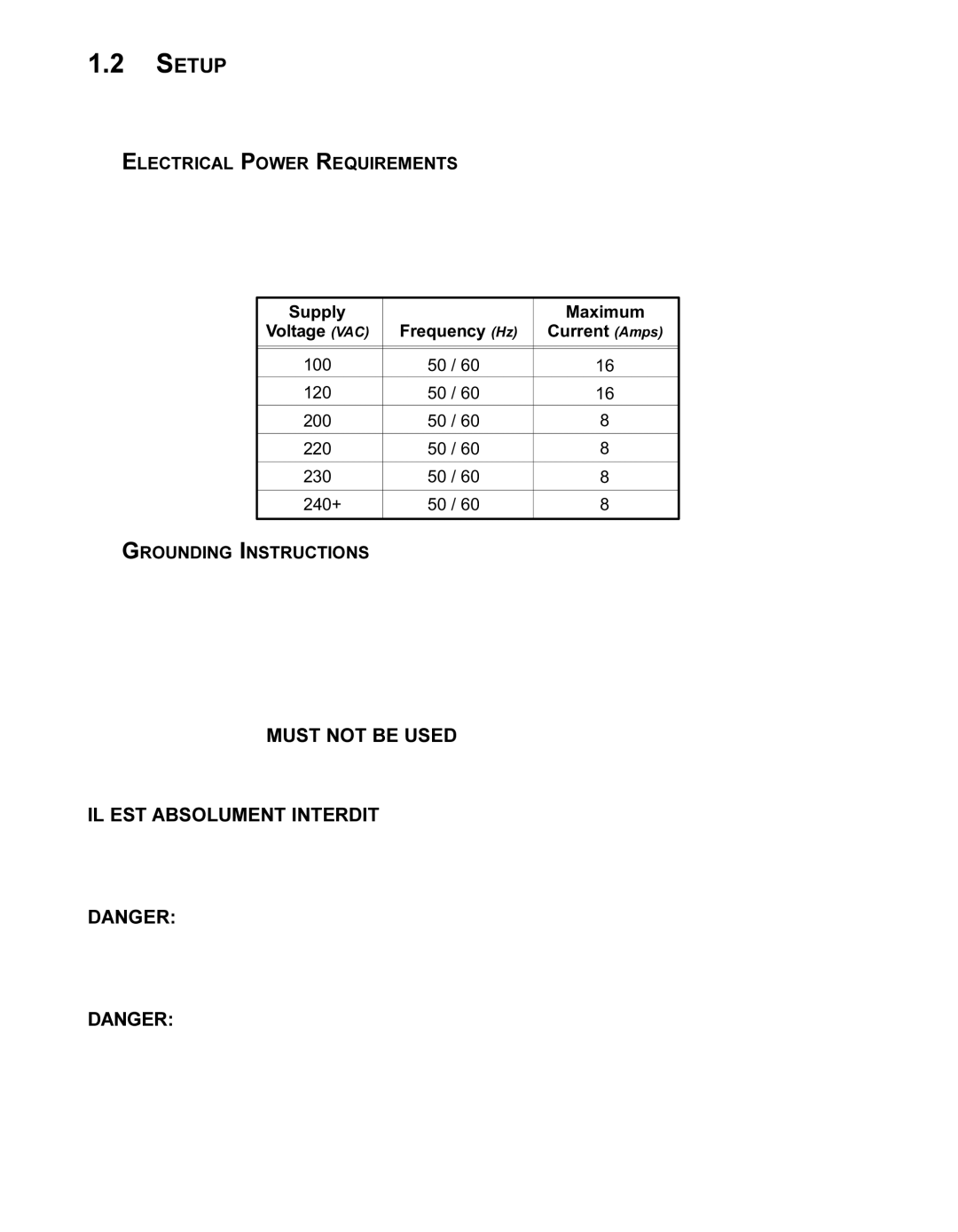 Life Fitness 9000HR operation manual Setup 