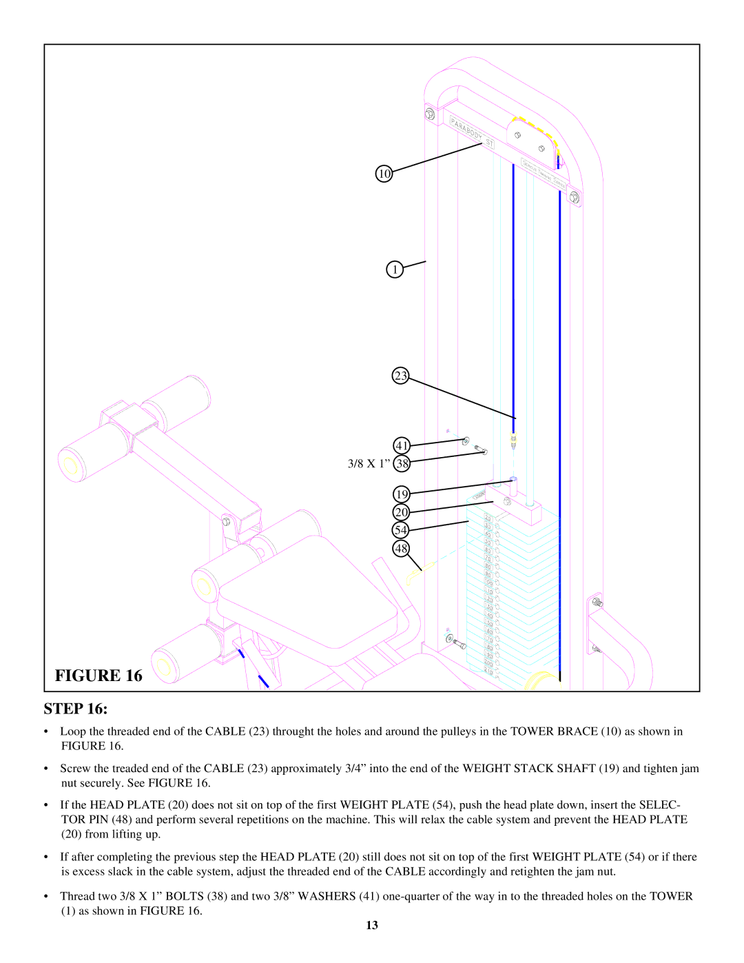 Life Fitness 909101 ST manual Step 