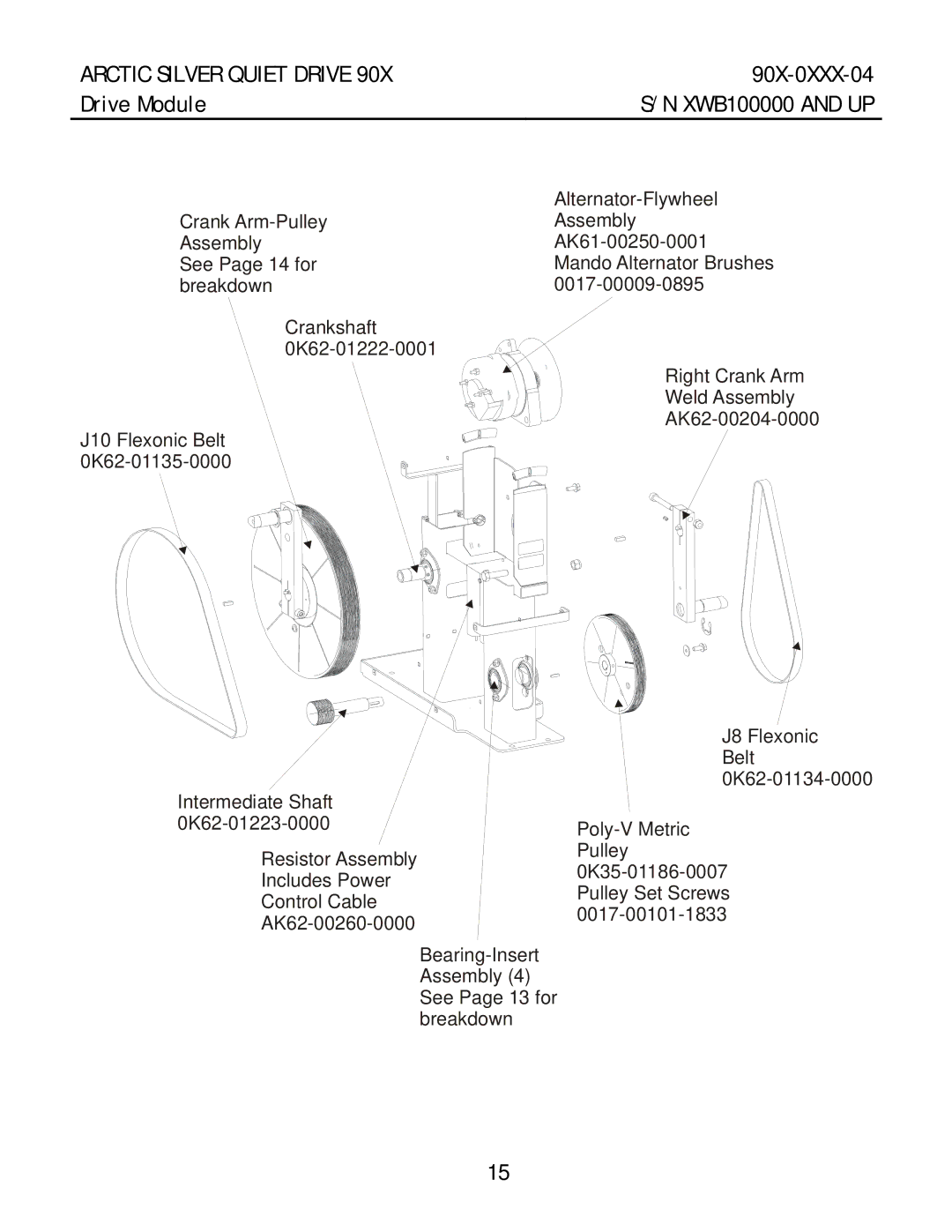 Life Fitness 90X-0XXX-04 manual Drive Module 