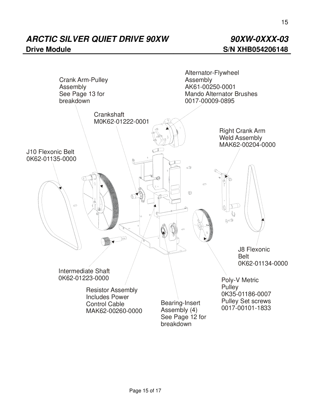 Life Fitness 90XW-0XXX-03 manual Drive Module 