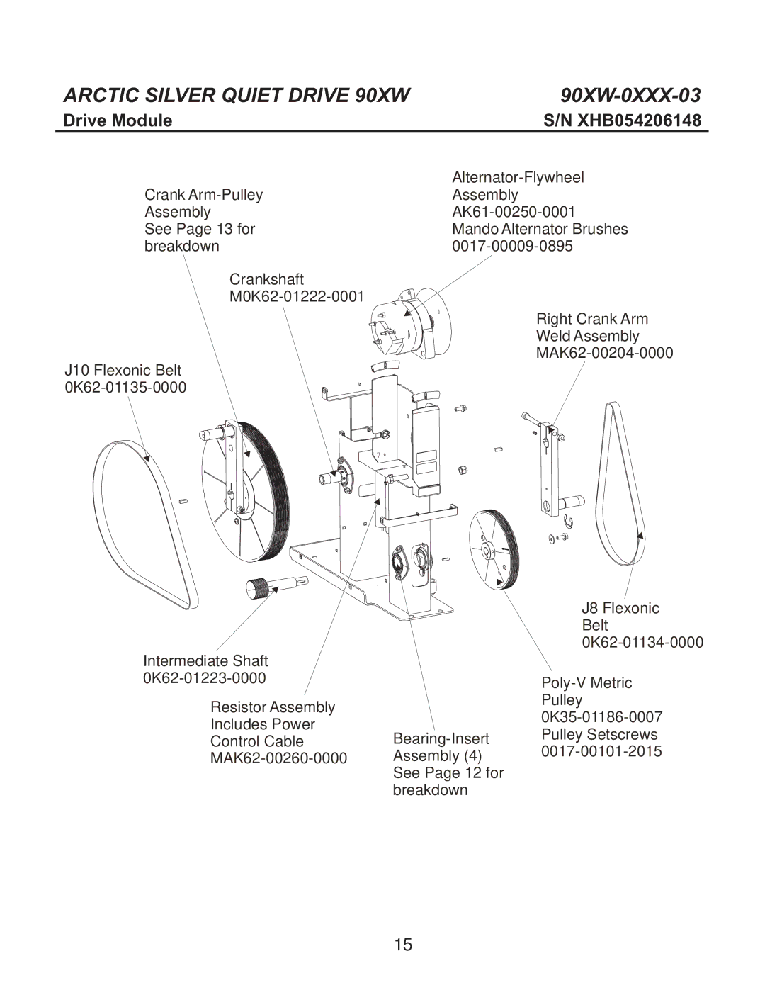 Life Fitness 90XW-0XXX-03 manual Drive Module 