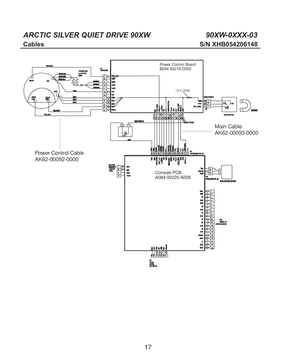 Life Fitness 90XW-0XXX-03 manual Cables 