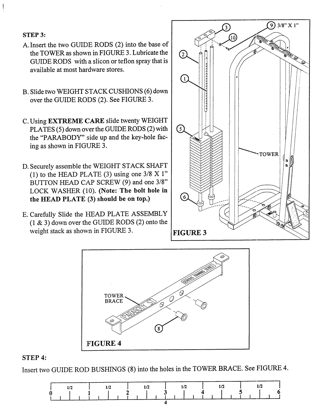 Life Fitness 913101 manual Step 