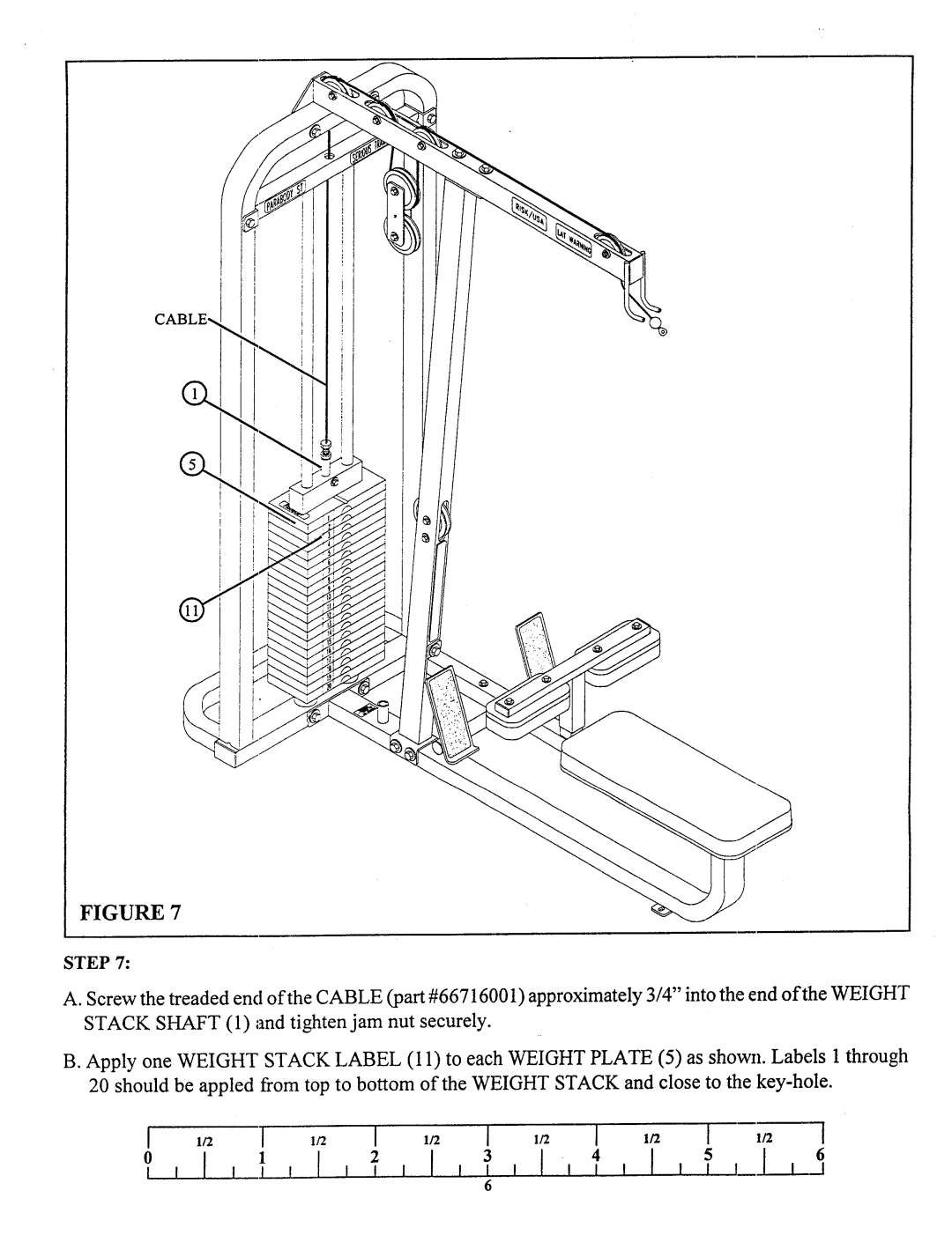 Life Fitness 913101 manual Step 