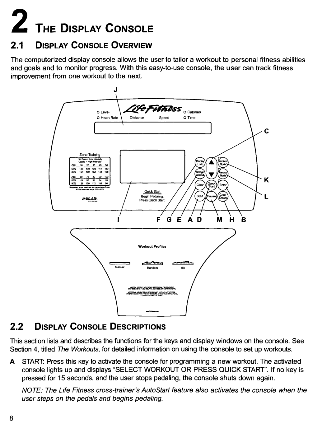 Life Fitness 91X manual 