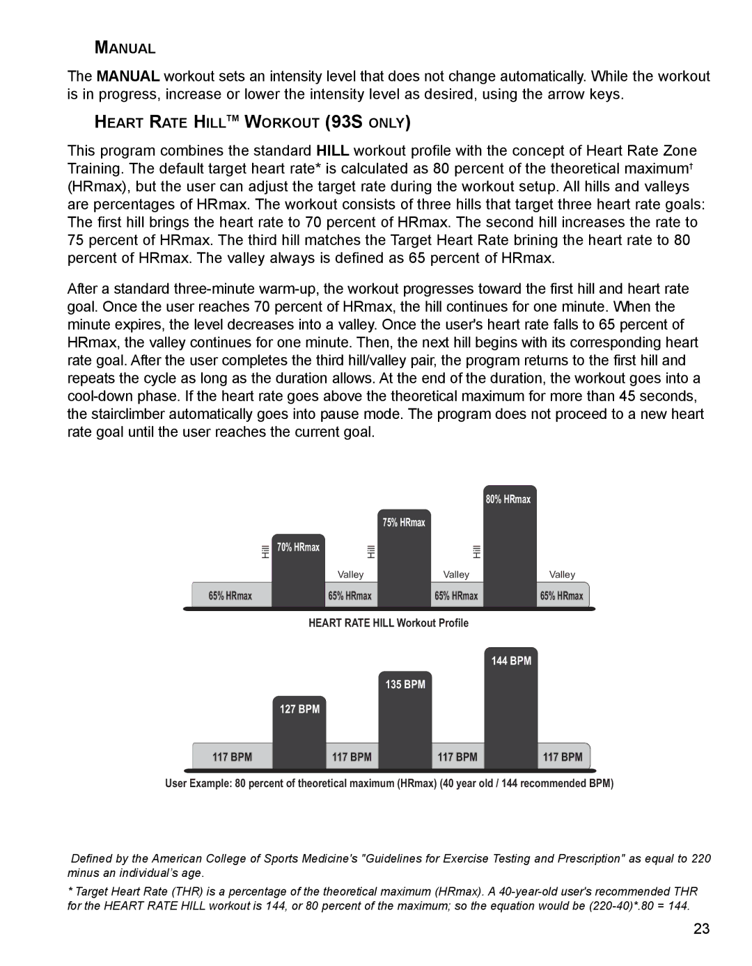 Life Fitness 90S, 93S specifications Manual 