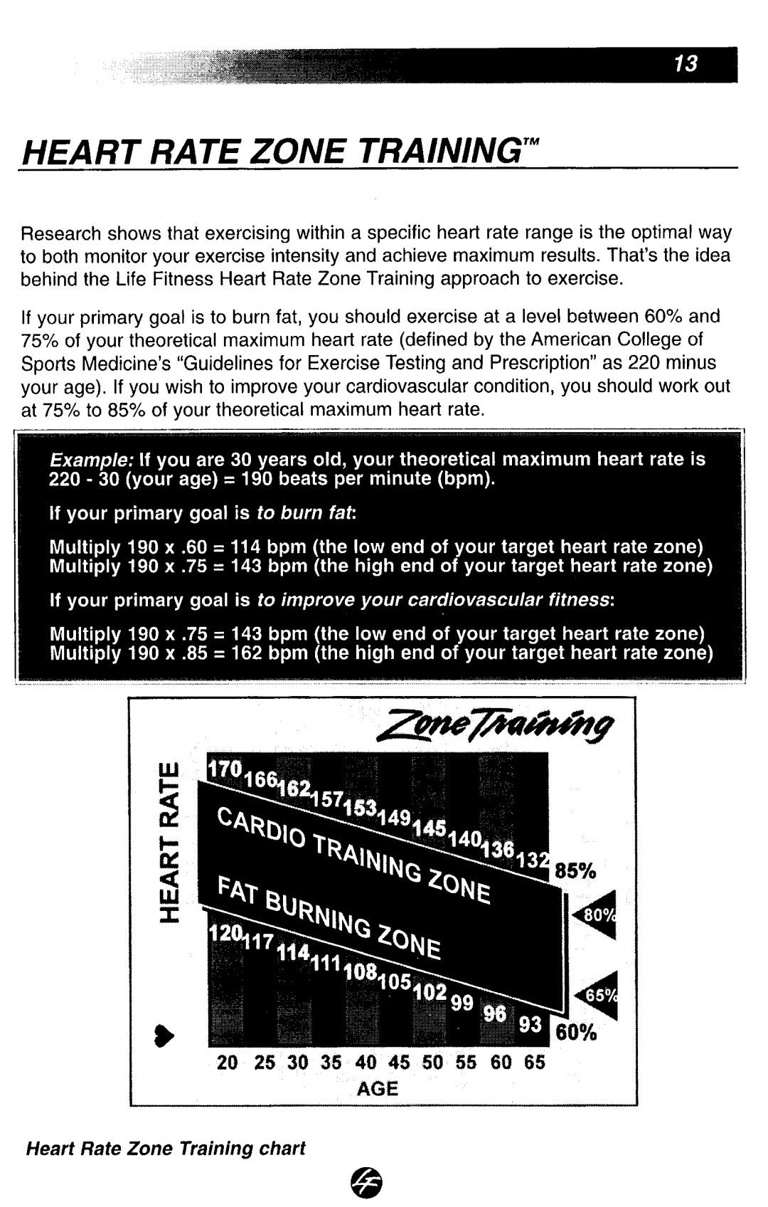 Life Fitness 9500RHR manual 