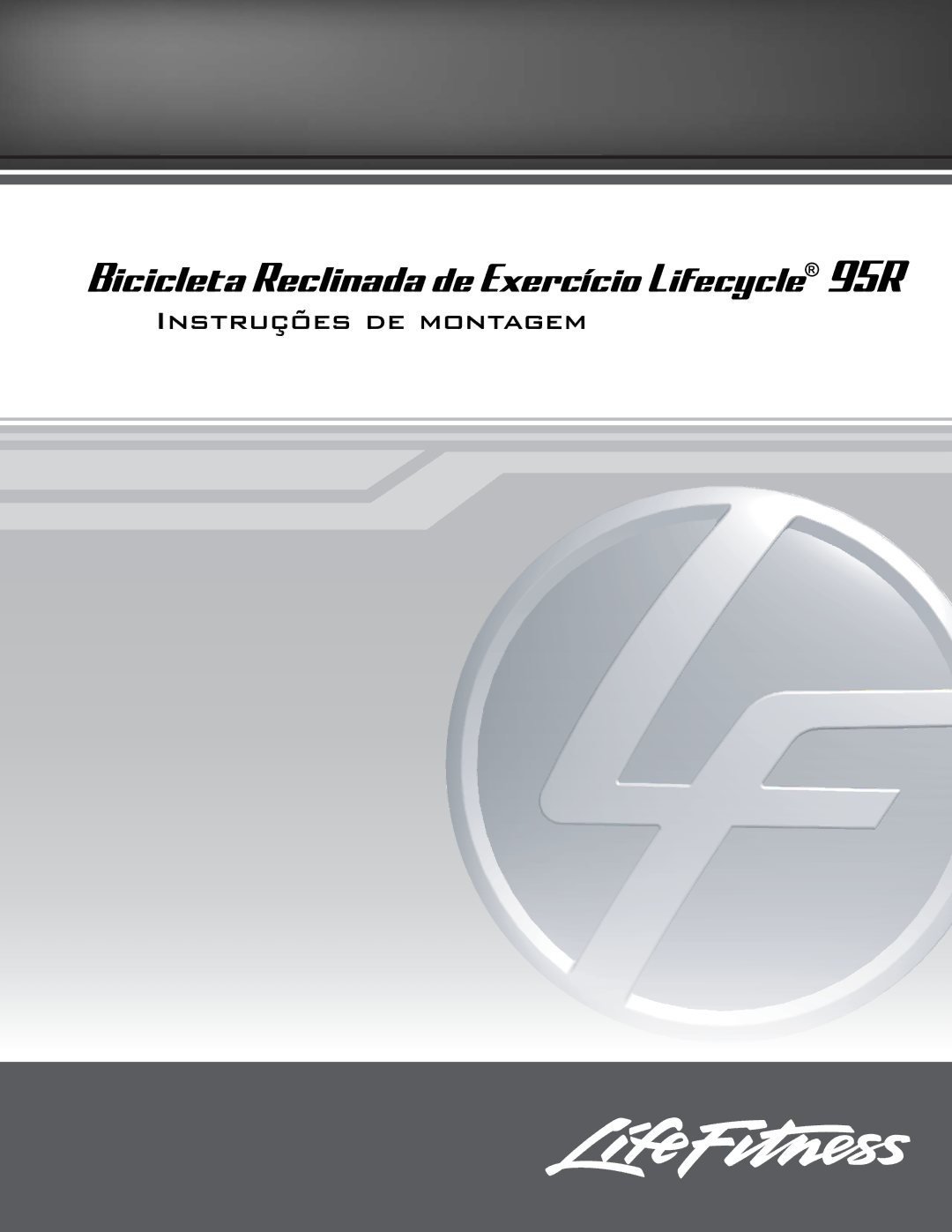 Life Fitness manual Bicicleta Reclinada de Exercício Lifecycle 95R 