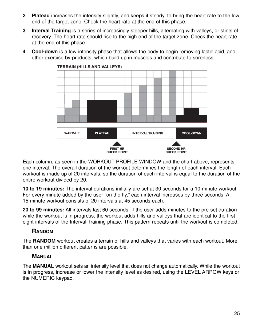 Life Fitness 95SI operation manual Random 