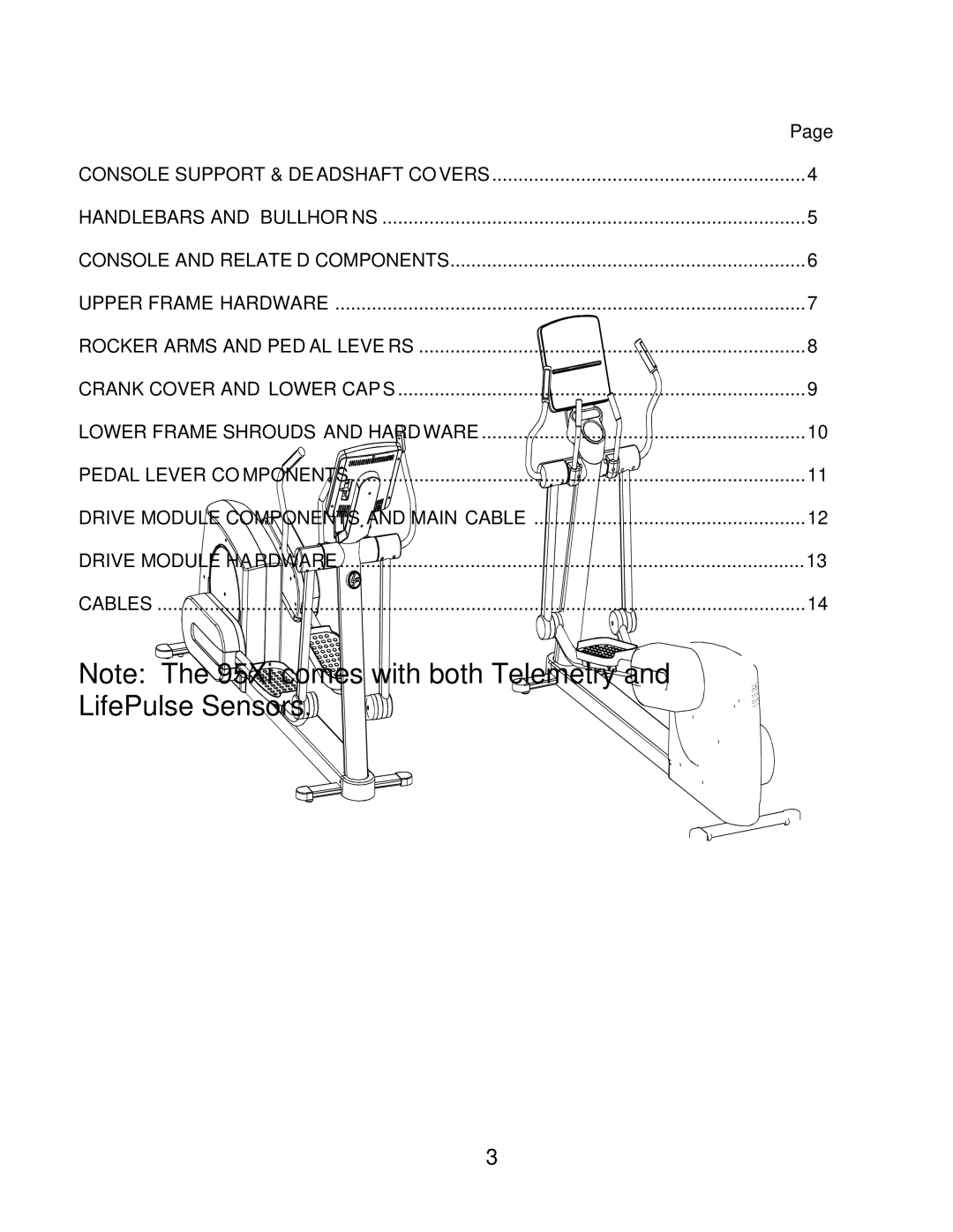 Life Fitness 95X-0XXX-01 manual 